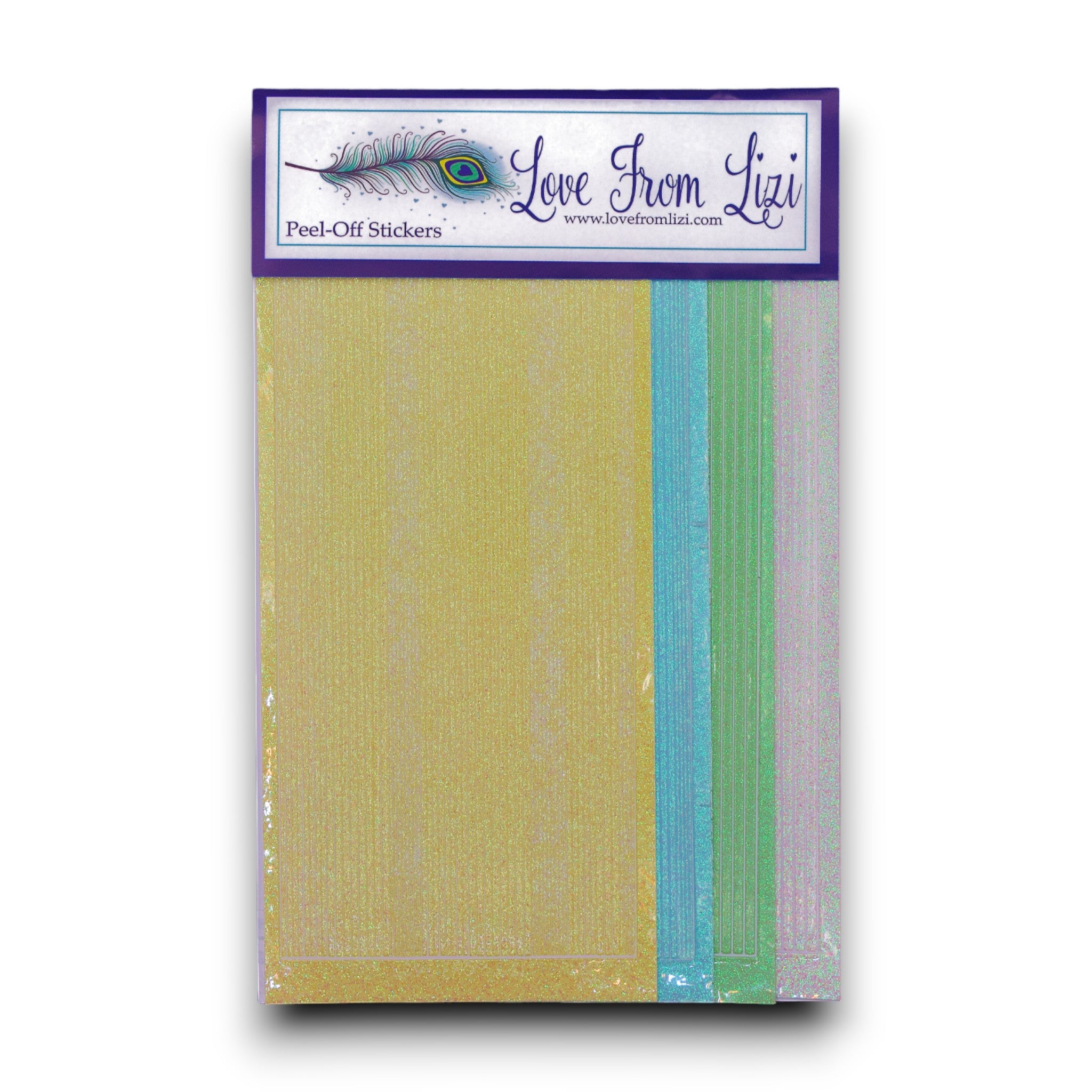 Spring Wishes Glitter - Variety Peel-Off 4 Pack